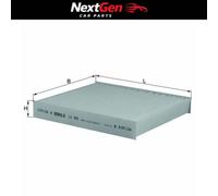 Cabin Filter Mahle LA345 for Suzuki Vitara VVT 1.6 15-