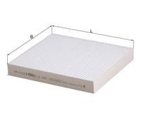 MAHLE LA 460 Pollen filter