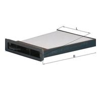 Cabin Filter Mahle LA480 for Nissan NV200 dCi 90 1.5 11-