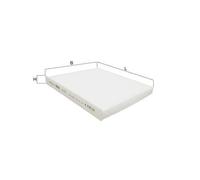 MAHLE Standard Pollen Cabin Air Filter LA813 LA 813 Genuine Part