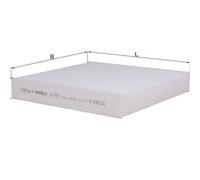Cabin Filter Mahle LA923 for Nissan Juke 1.0 19-