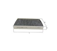 Cabin Filter Mahle LAK852 for Nissan Juke CVTC 1.6 10-19