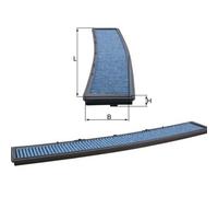 Cabin Filter Mahle LAO102 for BMW 3 330i Cabrio Ci 3.0 00-06