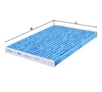 Cabin Filter Mahle LAO396 for Nissan Qashqai dCi 1.5 10-14