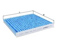 Cabin Filter Mahle LAO430 for Smart Fortwo Coupe 1.0 07-14