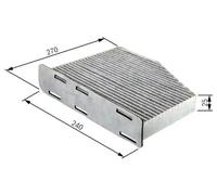 Cabin filter Particulate Filter 1 987 432 064 BOSCH for VOLVO S80 I XC90 I S60 I