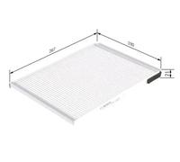 Cabin filter Particulate Filter 1 987 432 077 BOSCH for CITROËN XSARA