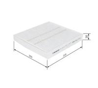 Cabin filter Particulate Filter 1 987 432 216 BOSCH for MITSUBISHI CITROËN ISUZU
