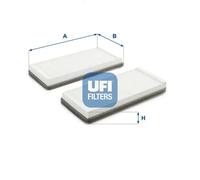 FILTER CABIN AIR 53.005.00 FOR MAYBACH MERCEDES-BENZ LASS E-CLASS/T-Model
