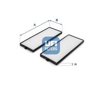 Cabin filter Particulate Filter 53.119.00 UFI for HYUNDAI ACCENT II GETZ
