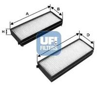 UFI 53.121.00 Pollen filter