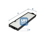 Cabin filter Particulate Filter 53.244.00 UFI for SAAB 900 Combi Coupe 900 II