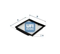 Cabin filter Particulate Filter 53.316.00 UFI for LAND ROVER RANGE ROVER Mk II