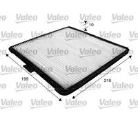 Cabin filter Particulate Filter 715588 VALEO for CHEVROLET VW DAEWOO