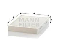 Cabin filter Particulate Filter CU 2736-2 MANN-FILTER for BMW ALPINA
