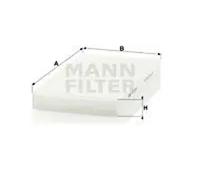 Cabin filter Particulate Filter CU 2956 MANN-FILTER for IVECO DAILY III Van