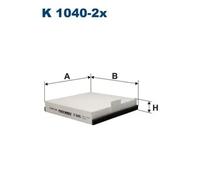 FILTRON K 1040-2x Pollen filter