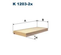 FILTRON K 1203-2x Pollen filter