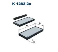 FILTRON K 1282-2x Pollen filter
