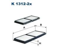 FILTRON K 1312-2x Pollen filter