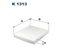 Cabin filter Particulate Filter K 1313 FILTRON for SEAT SKODA AUDI VW
