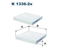 FILTRON K 1336-2x Filter, interior air for ALPINA,BMW