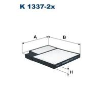FILTRON K 1337-2x Pollen filter