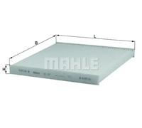 KNECHT LA 107 Filter, interior air for CHERY,VOLVO