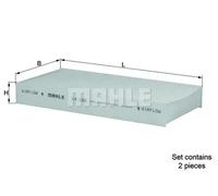 Pollen / Cabin Filter fits HONDA FR-V BE5 2.2D 2005 on N22A1 Mahle 08291S5A003