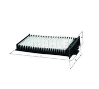 Cabin filter Particulate Filter LA 127 MAHLE for CITROËN C5 I C5 I Estate