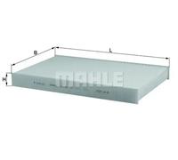 MAHLE LA 138 Interior Cabin Air Filter - Pollen Filter - Car