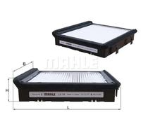 MAHLE LA 19 Interior Cabin Air Filter - Pollen Filter - Car