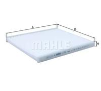 MAHLE LA 241 Interior Cabin Air Filter - Pollen Filter - Car