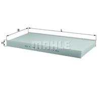 KNECHT LA 252 Filter, interior air for MERCEDES-BENZ