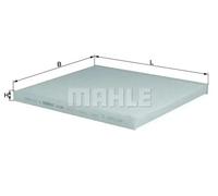 Mahle Pollen Air Filter for Cabin Filter LA301 Fits Hyundai Kia