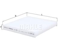 Cabin filter Particulate Filter LA 359 KNECHT for DAIHATSU SUBARU