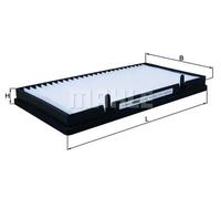 Pollen Cabin Air Filter element LA382 / 70381705 Replaces Cf9934 by Mahle