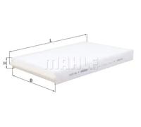 Mahle LA 387 Filter, interior air