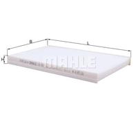 MAHLE LA 422 Pollen filter