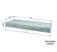 MAHLE LA 428/S Interior Cabin Air Filter - Pollen Filter - Car