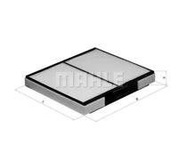 Pollen / Cabin Filter fits HYUNDAI LANTRA XD 2.0D 01 to 03 D4EA Mahle 087902D000