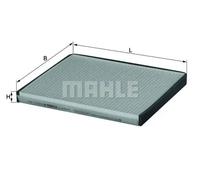 Mahle Cabin Air Filter LA447 - Particulate Pollen Filter - Genuine Knecht Filter