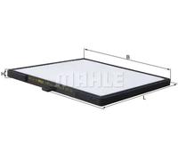 MAHLE LA 471 Interior Cabin Air Filter - Pollen Filter - Car