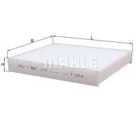 Cabin filter Particulate Filter LA 472 KNECHT for SAAB OPEL CHEVROLET CADILLAC