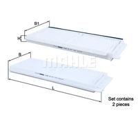 MAHLE ORIGINAL LA 483/S Pollen filter