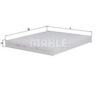 Cabin filter Particulate Filter LA 586 KNECHT for SUZUKI NISSAN