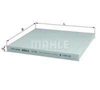 Cabin filter Particulate Filter LA 60 MAHLE for RENAULT MEGANE Scénic