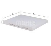 MAHLE Standard Pollen Cabin Air Filter LA813 LA 813 Genuine Part