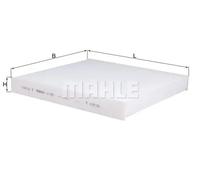 Cabin filter Particulate Filter LA 888 MAHLE for VW SEAT AUDI SKODA MAN CUPRA
