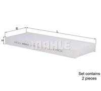 MAHLE LA 921/S Interior Cabin Air Filter - Pollen Filter - Car